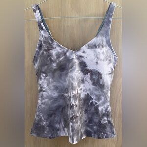 Lululemon Align Waist-Length Tank [Sz 6] | Diamond Dye Mink Bery Shadow Grey